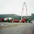 afbeelding: Nieuwbouw loods met dockshelter en laadput industrieterrein Oud-Gastel, industriebouw.